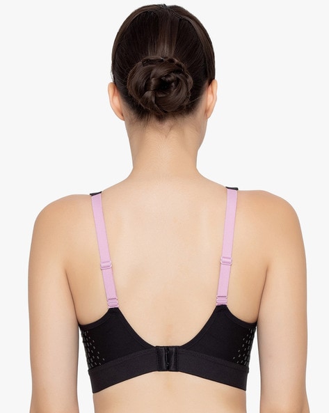 Triaction Control Lite Under-Wired Padded Extreme Bounce Control Minimizer  3D Power Sports Bra