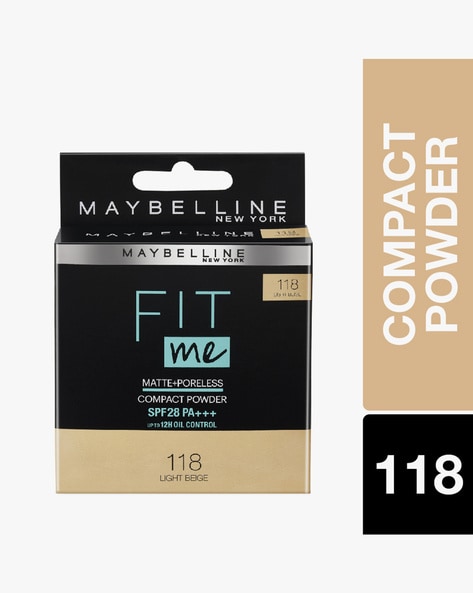 maybelline compact powder 118