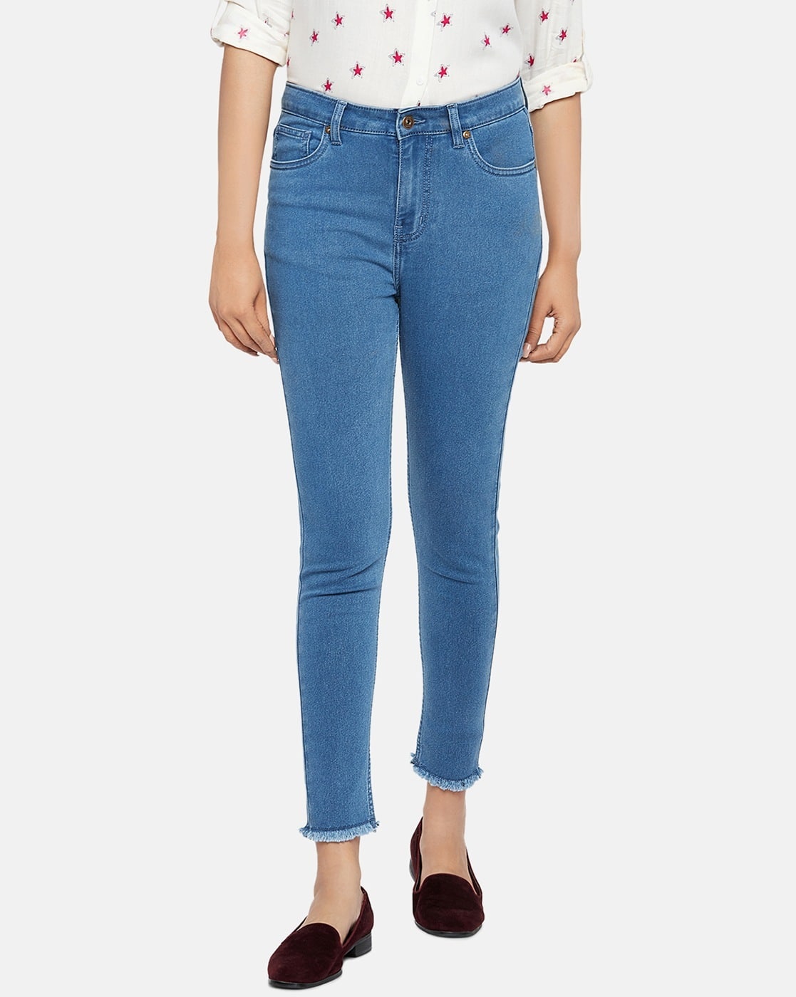 pantaloons high waist jeans