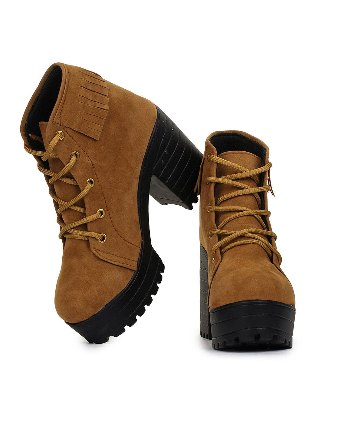 synthetic upper boots