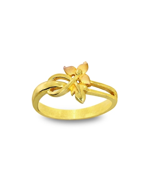 Candere by Kalyan Jewellers Diamond Ring 14kt Diamond Yellow Gold ring  Price in India - Buy Candere by Kalyan Jewellers Diamond Ring 14kt Diamond  Yellow Gold ring online at Flipkart.com