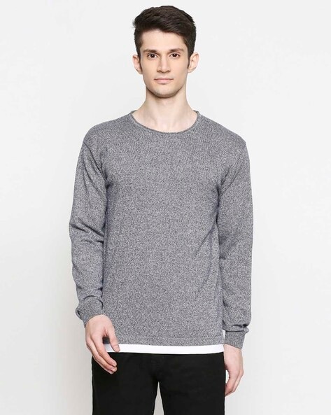 Buy Grey Sweaters & Cardigans for Men by People by Pantaloons Online