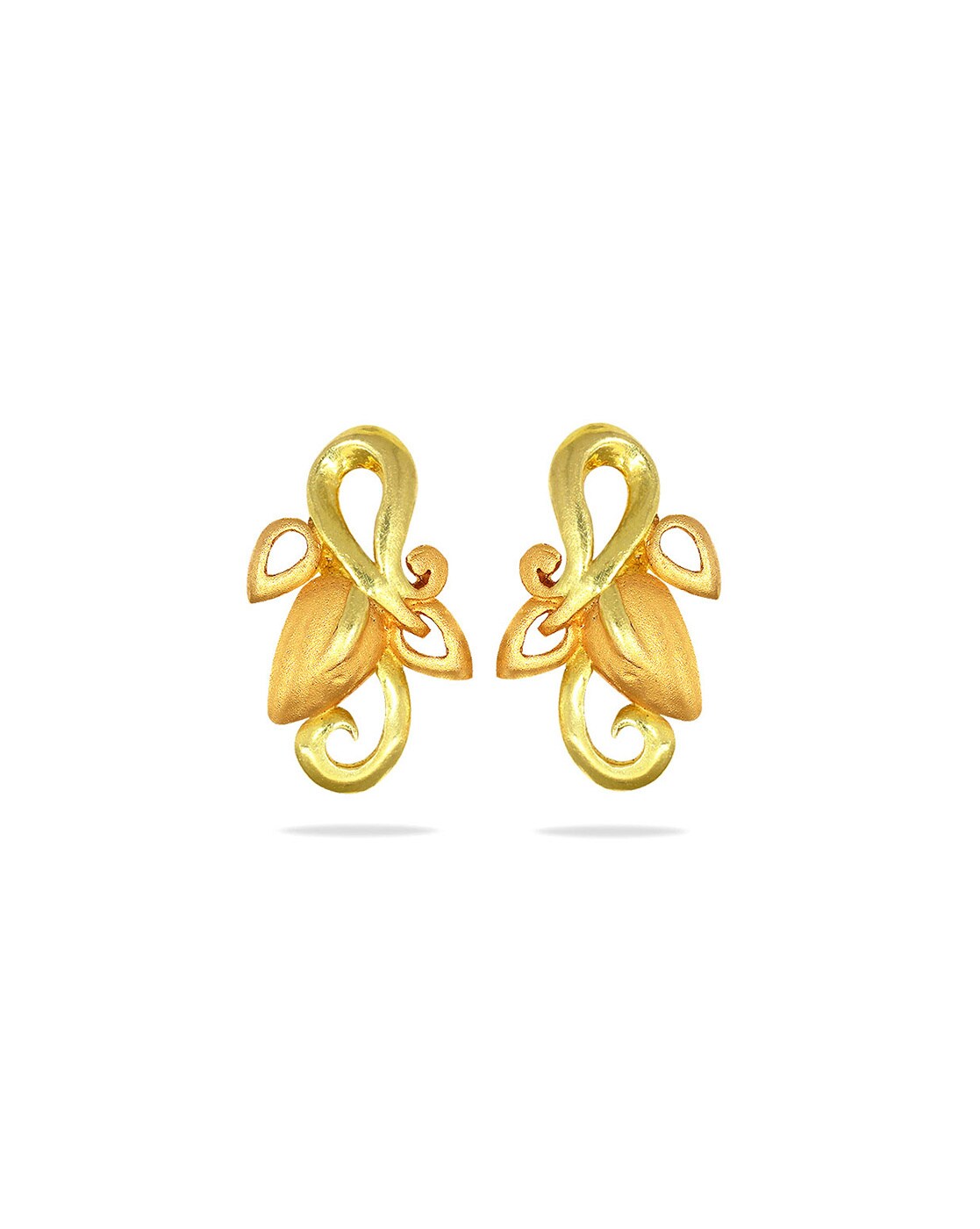Gold Earrings  Buy Gold Earrings Online in India  Myntra