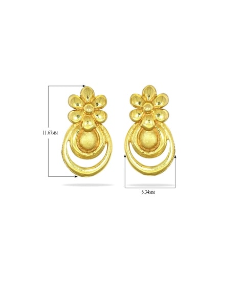 Buy Gold stud Earring for Women Online | New designs