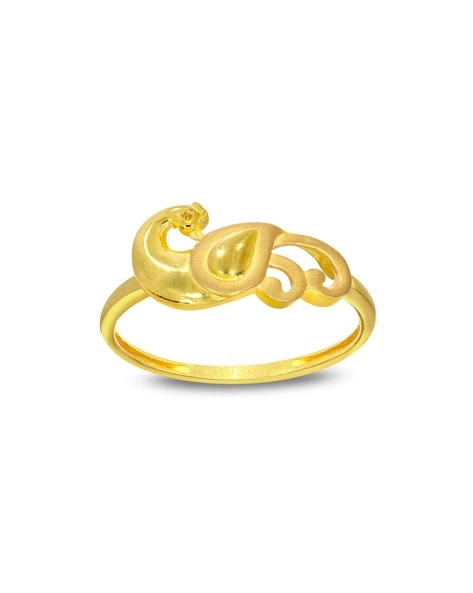 Subtle Elegance Men's Gold Ring