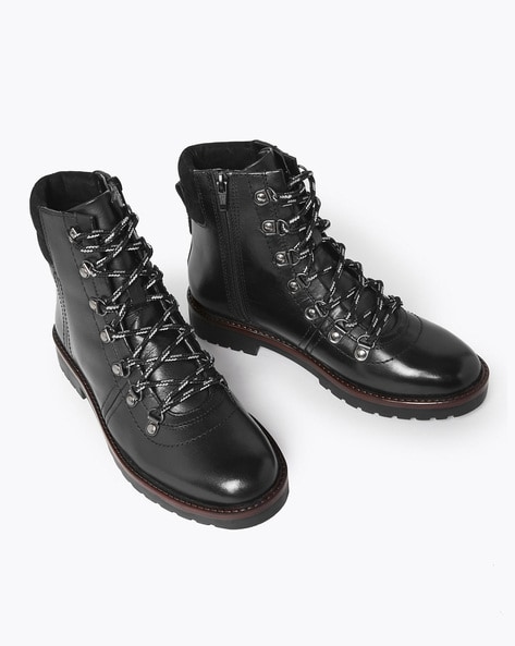 marks and spencer patent boots