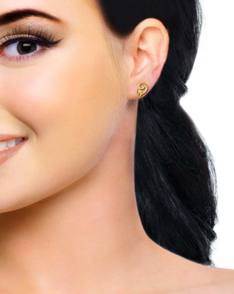 Buy 18k diamond stud earrings 155dH2916 Online from VaibHav Jewellers-tmf.edu.vn