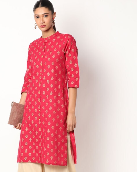 Buy Pink Kurtas for Women by AVAASA MIX N' MATCH Online | Ajio.com