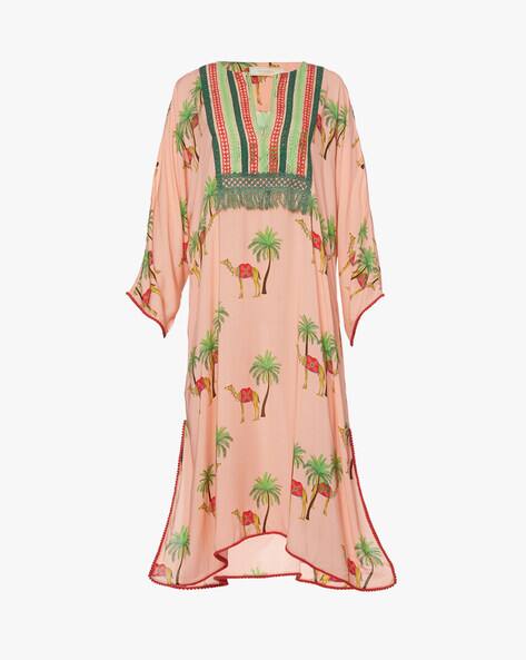 Buy Verandah Embroidered Shift Dress 