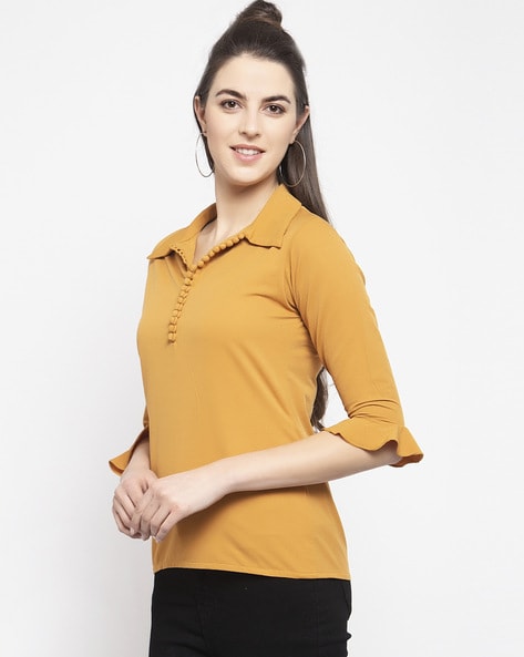 Buy Gold Tops for Women by Emblaze Online