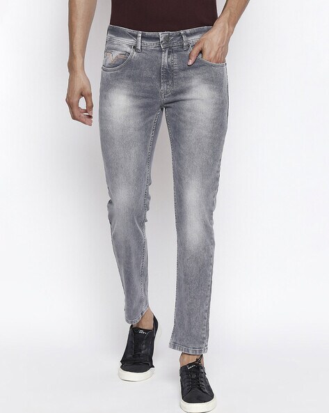 Buy Grey Jeans for Men by People by Pantaloons Online