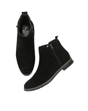 Buy Black Boots For Men By El Paso Online Ajio Com