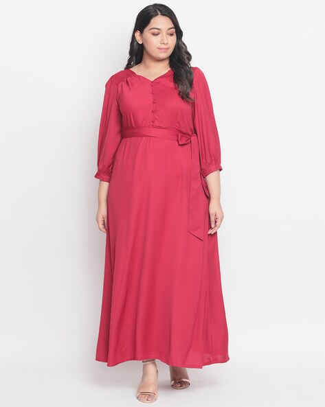 Buy Pink Dresses for Women by Amydus Online
