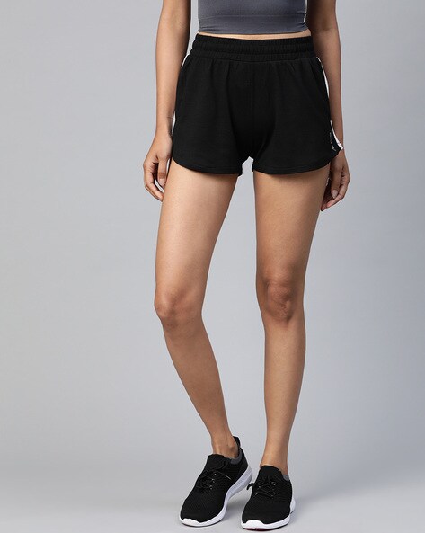 Buy Mustard Shorts for Women by Besiva Online