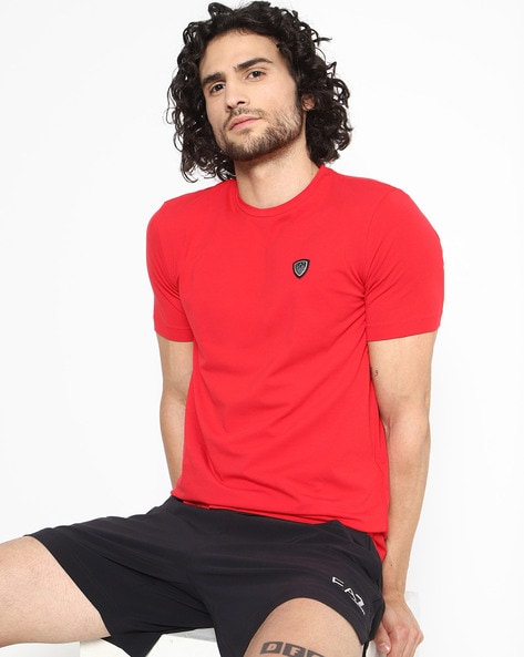 Buy Red Tshirts for Men by EA7 Emporio Ajio.com