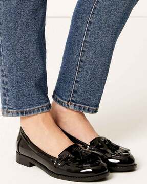 mid heel oxford