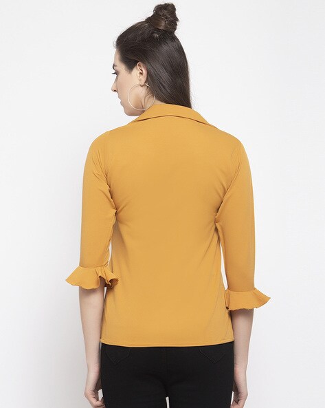 Buy Yellow Tops for Women by Emblaze Online