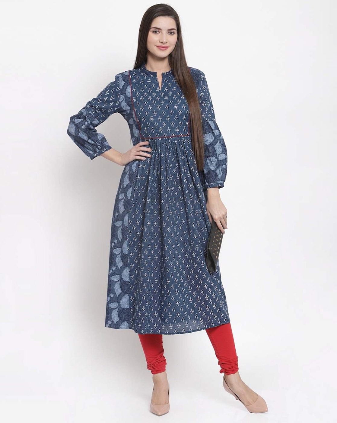 Puff Sleeve Kurti : The Trend In Kurtis, How to style it further - To Near  Me