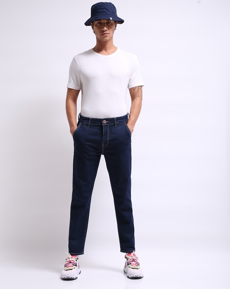 mens ankle fit jeans