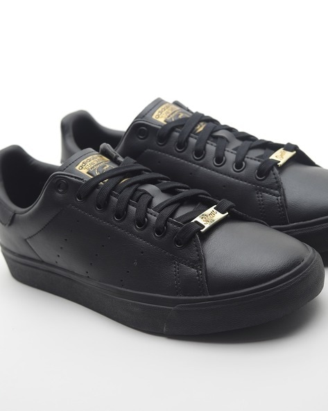 Adidas originals stan smith vulc outlet black