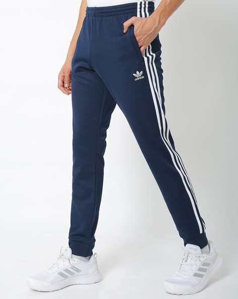 convertible Antemano Bourgeon Buy Blue Track Pants for Men by Adidas Originals Online | Ajio.com