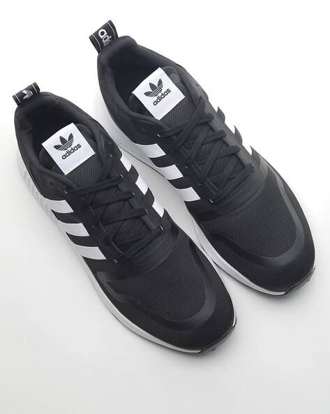 adidas black shoes casual