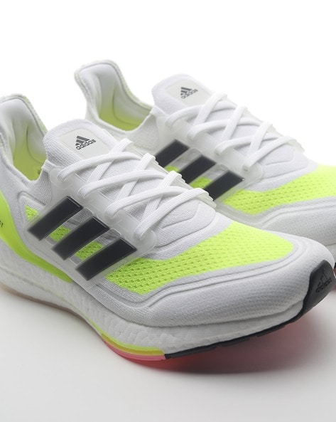 White Adidas Ultra Boost 2021 Sports Shoes at Rs 2600/piece in New