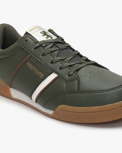 Red tape olive deals green sneakers