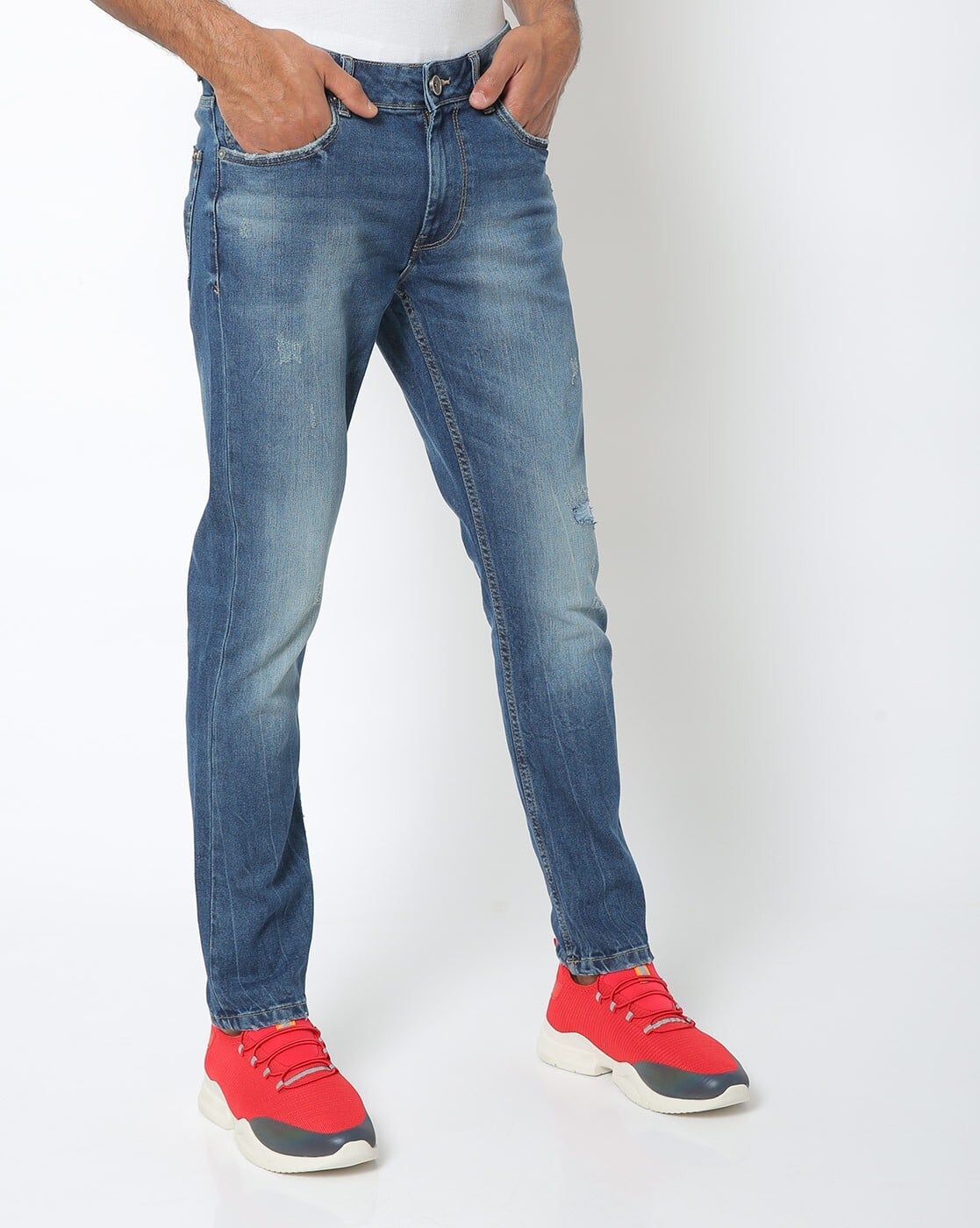 Buy Blue Jeans for Men by VOI JEANS 