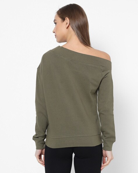 One cheap shoulder sweatshirts