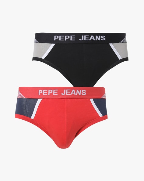 Buy Pepe Jeans Men Brief - Red Online