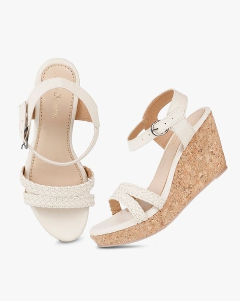 white wedges uk