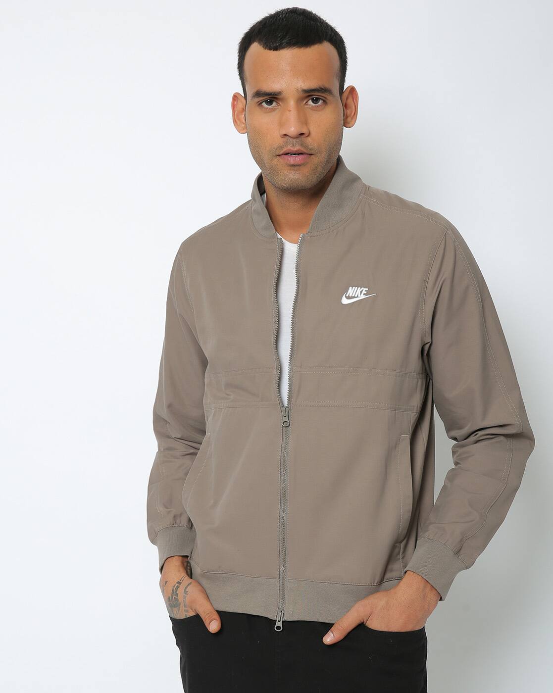 nike woven players jacket