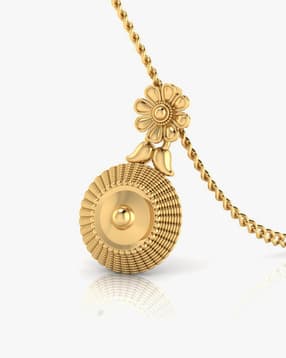 iski uski 18 KT Yellow Gold Traditional Pendant-picture-14