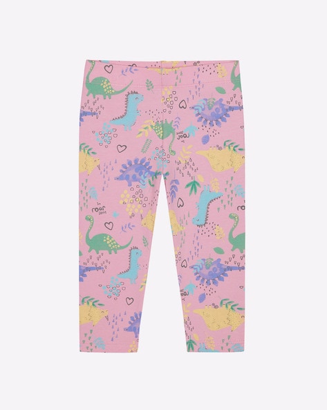 Mothercare Printed Leggings with Elasticated Waist