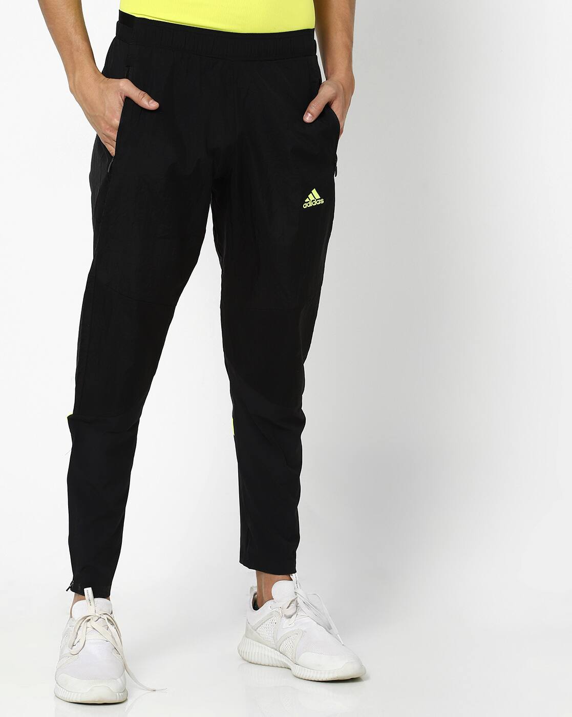 adidas track pants zipper pockets