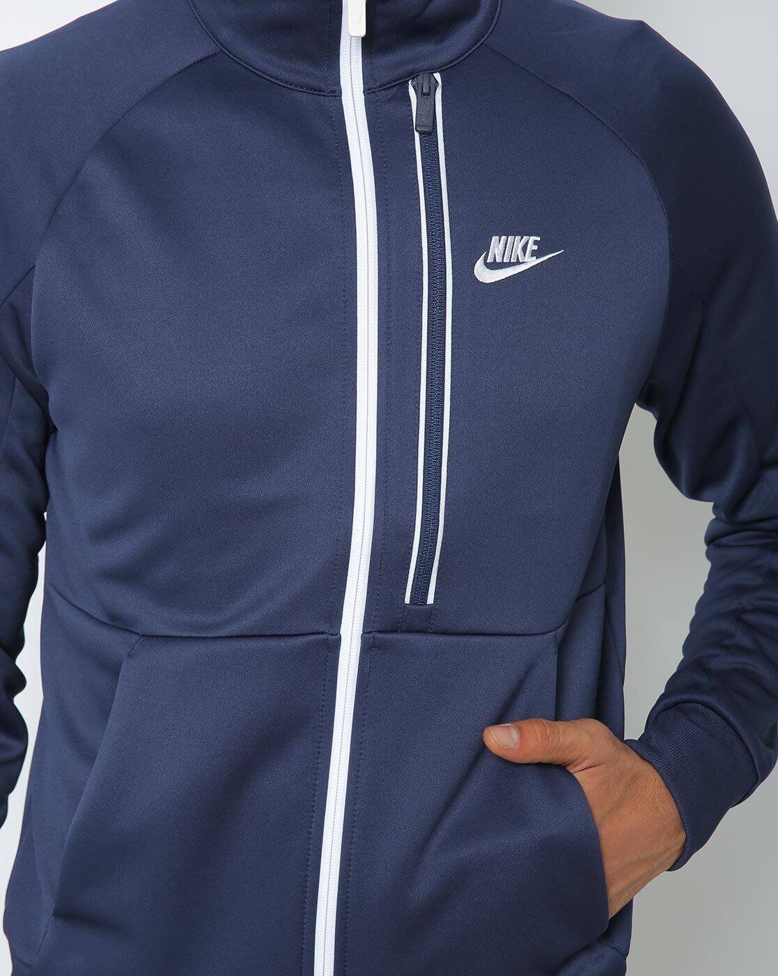 blue nike tribute jacket