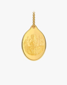 3G 24K 999 Laxmi Coin Pendant