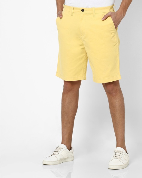 Yellow tommy store hilfiger shorts