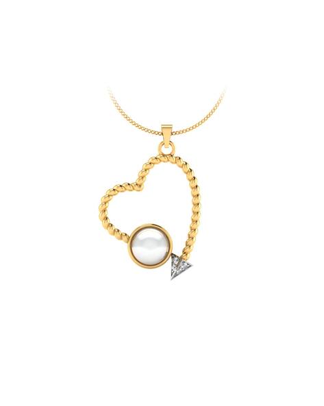 Buy Yellow Gold Necklaces \u0026 Pendants 