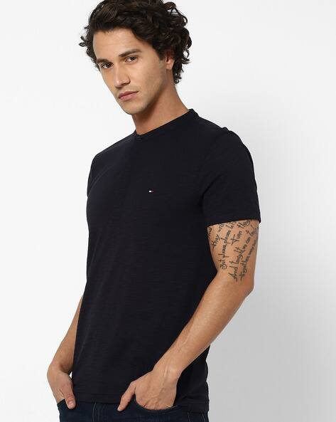 Buy Navy Blue Tshirts for Men by TOMMY 