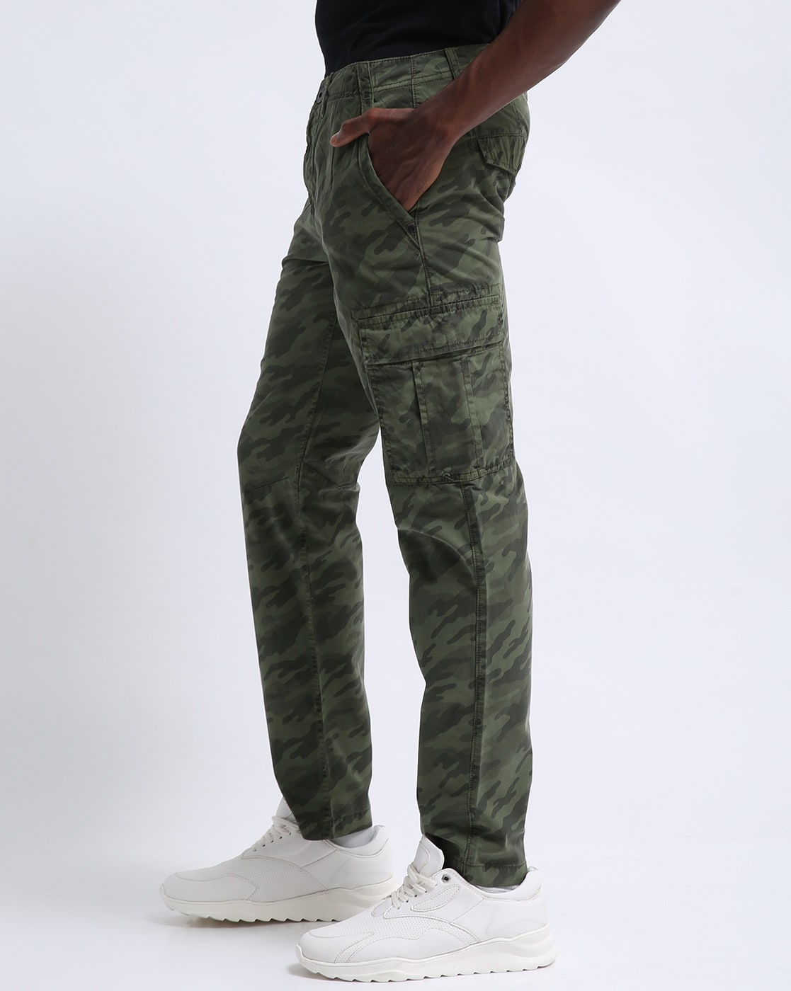 Buy STCCLASSIC Men Army Print Lower Straight Fit Multi Colour Casual  Workout Running Wear | army printed jogger pant Online at Best Prices in  India - JioMart.
