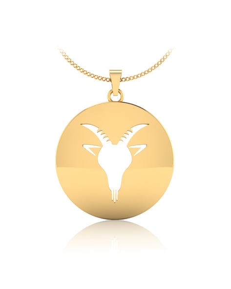 George L'Enfant Van Cleef and Arpels Vintage Capricorn Zodiac Gold Charm  Pendant For Sale at 1stDibs