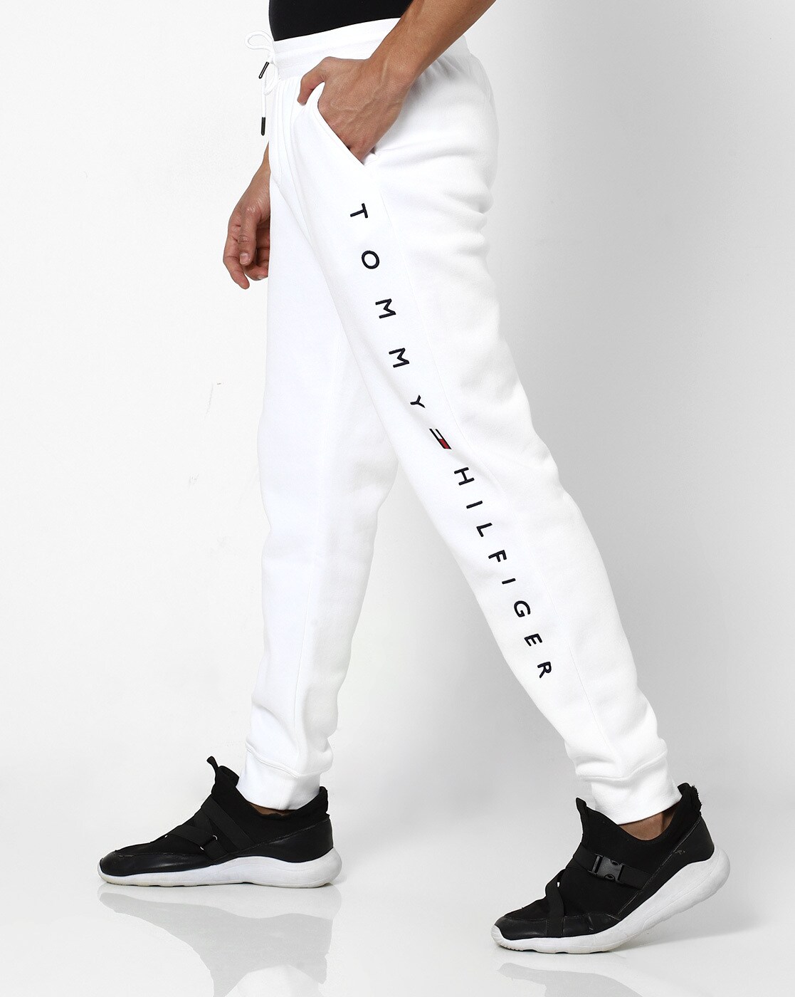 Tommy hilfiger deals white joggers