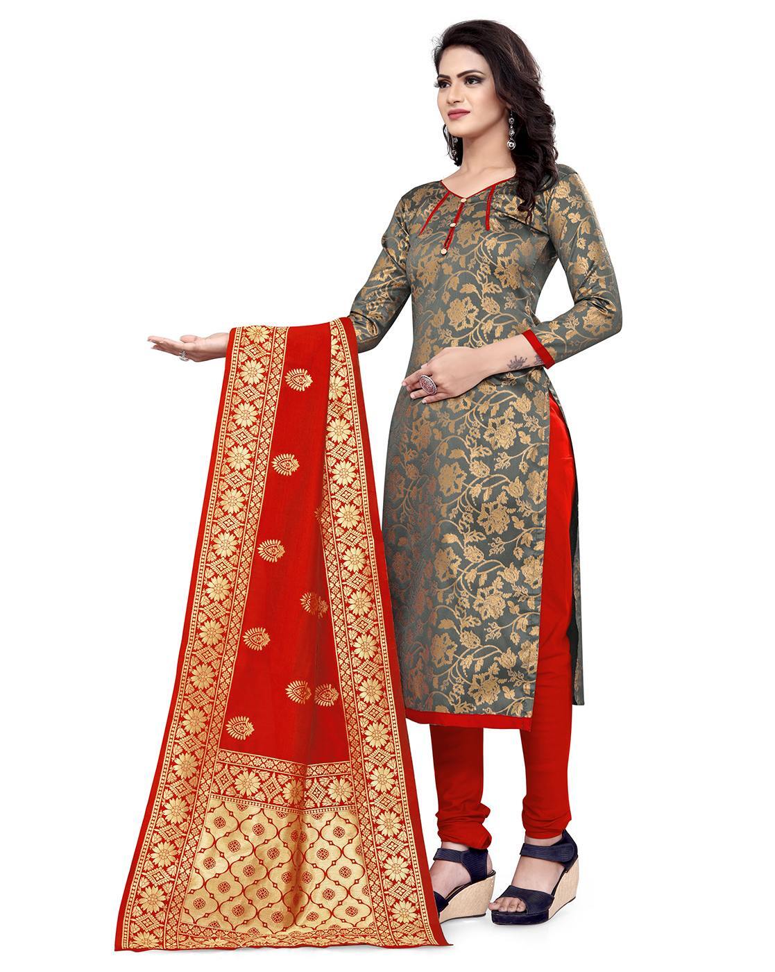 Silk Dress Materials - Buy Silk Dress Materials Online at Best Prices In  India | Flipkart.com