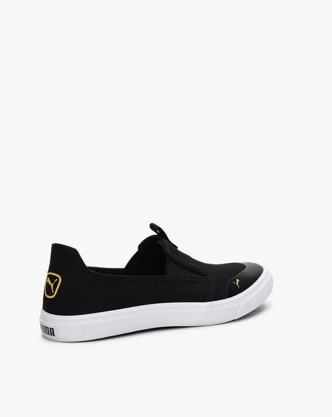 Puma men's lazy knit deals slip on idp sneakers