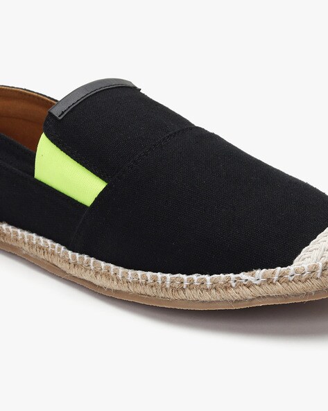 Espadrille pull top in