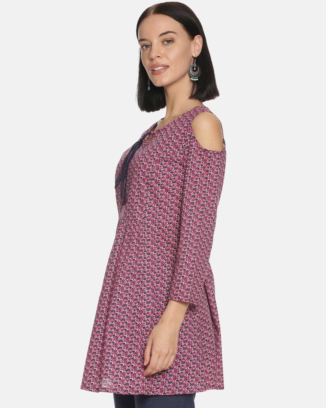 saffron threads kurtis