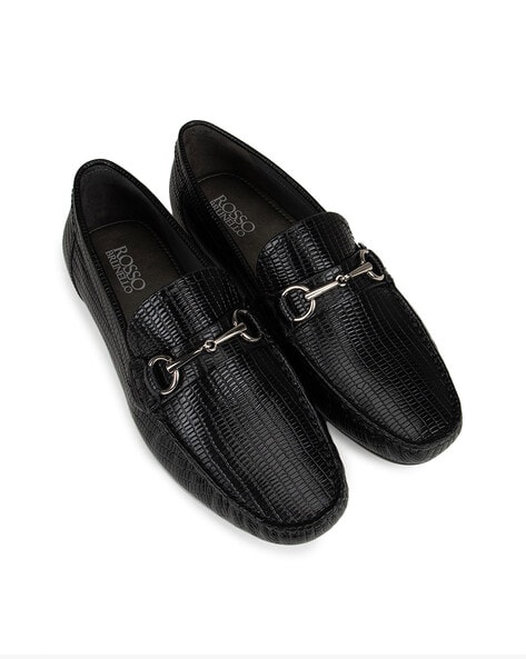 Selvrespekt så meget rygrad Buy Black Casual Shoes for Men by Rosso Brunello Online | Ajio.com