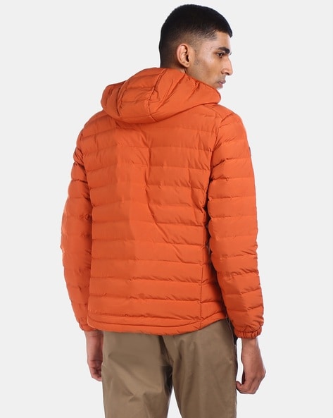 barbour quilted jacket mens Orange